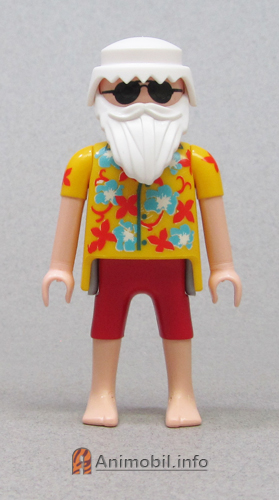 Boy Series Six 11 Surfing Santa