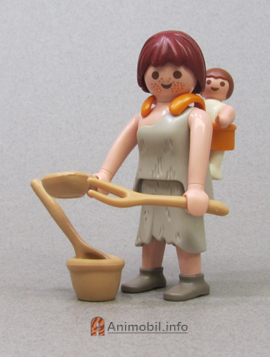 Girl Series One 10 Stone Age Woman and Baby