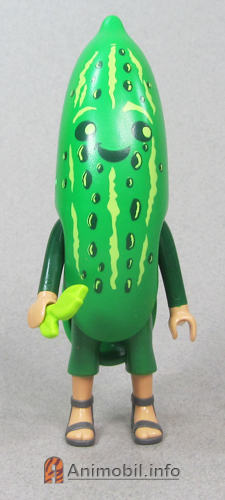 Girls Series 27 Two Cucumber Mascot