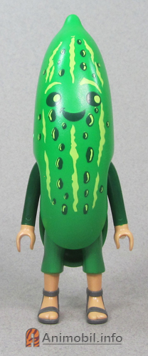Girls Series 27 Two Cucumber Mascot