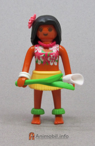 Girl Series Four 4 Hula Dancer