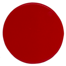 Round Dark Red