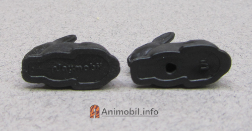 Rabbit Small Black Crouching