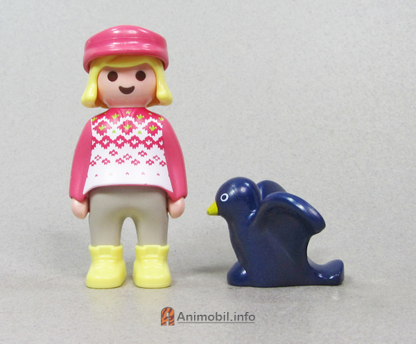 Bird Dark Blue 123