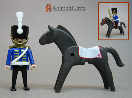 Horse Vers 1 Black Hussar Blanket