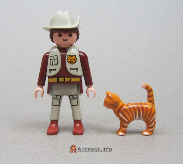 Cat Standing Orange Striped 2