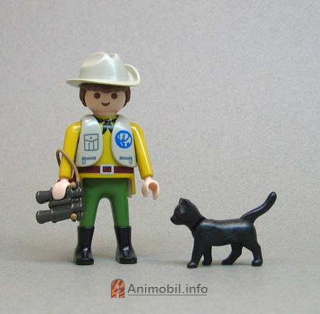 Cat Walking Black