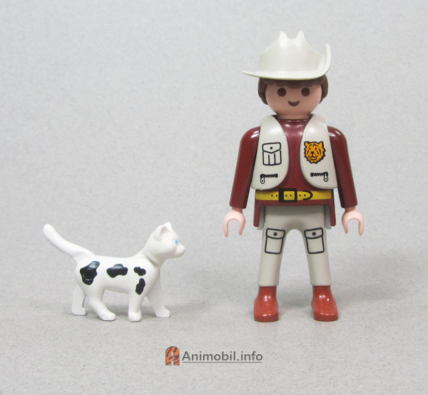 Cat Walking White Spotted