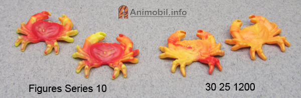 Crab Red-Yellow Swirl
