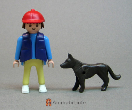 Dog Closed Mouth Bending Head Brown