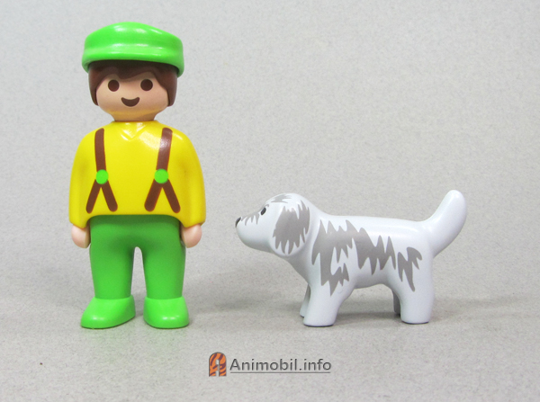 Dog Grey with Grey Spots Junior