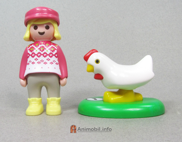 Chicken Hen 123 on Base