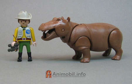Playmobil 3547 hippo river horse zoo 