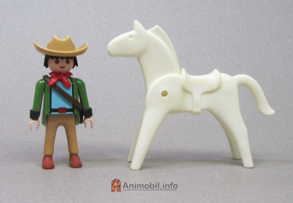 Horse Molded Saddle White