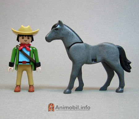 Horse Vers 2 Left Foot Dark Grey