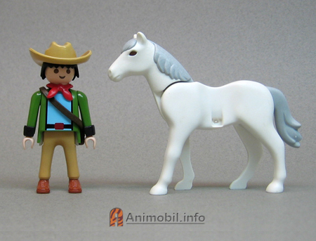 Horse Vers 2 Left Foot White and Left Mane