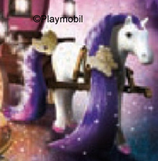 Horse Brushable Mane Purple