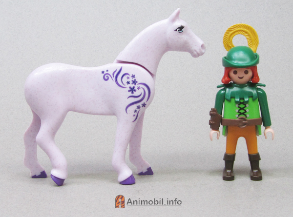 Horse Brushable Mane and Tail Violet