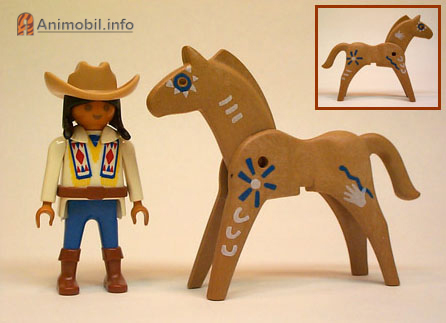 Horse Vers 1 Indian Tan Blue Eye
