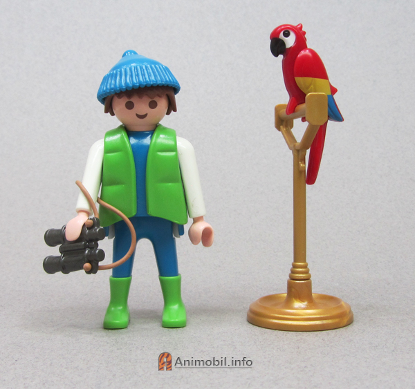 Parrot Red Painted 1 B