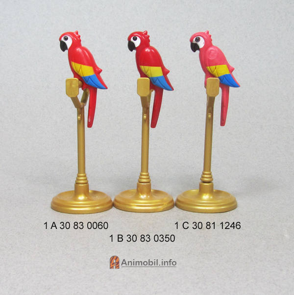 Parrot Red Painted 1 A