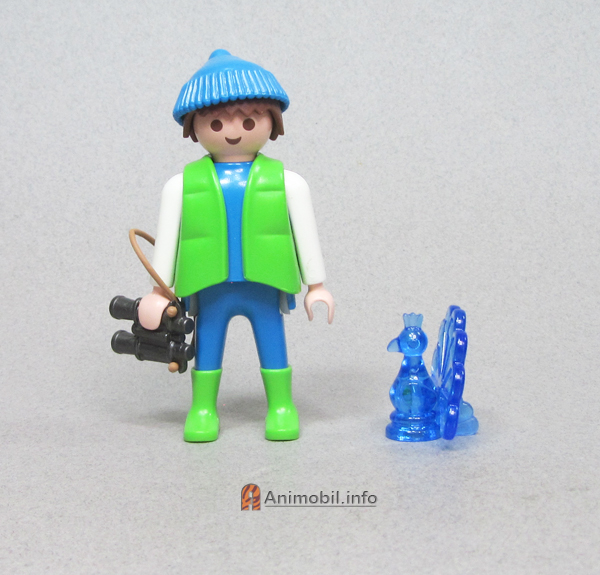 Peacock Ornament Blue