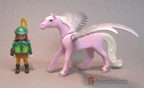 Pegasus Pink and Silver