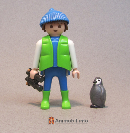 Emperor Penguin Chick Standing