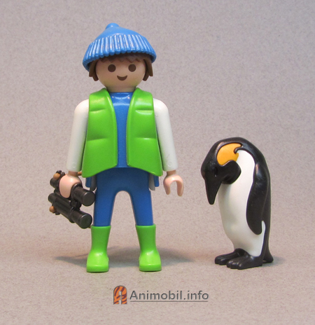 Emperor Penguin Head Down