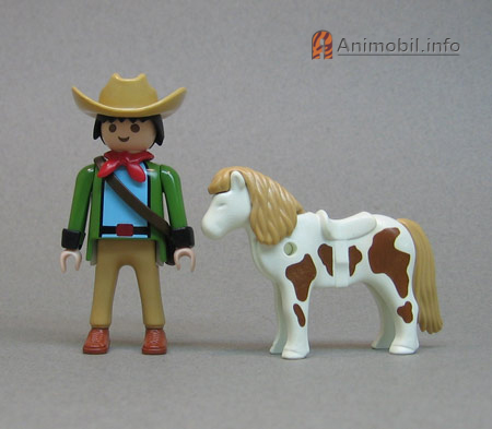 Pony White Brown Spotted 2