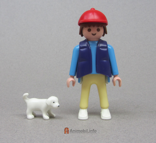 Puppy Standing 2 White