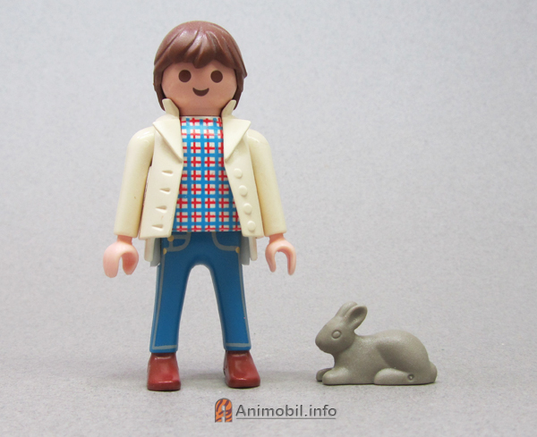 Rabbit Large 2 Laying Grey 2