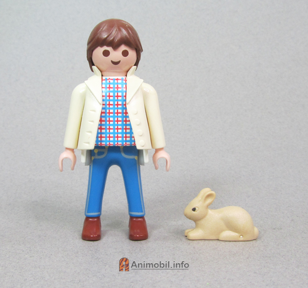 Rabbit Large 2 Laying Light Tan