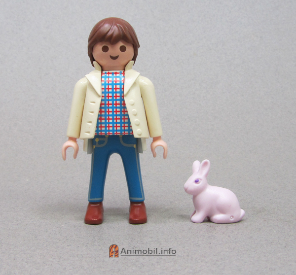 Rabbit Large 2 Sitting Pink 2