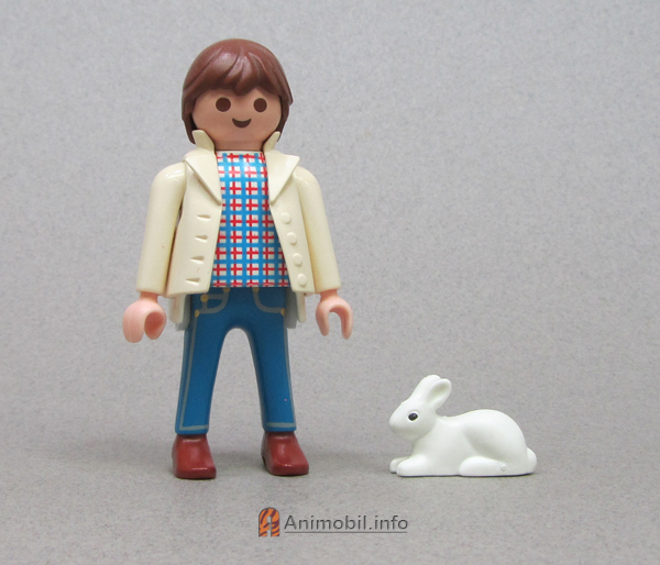 Rabbit Large 2 Laying White 2