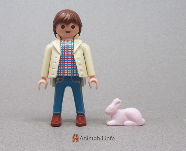 Rabbit Large 2 Laying Pink