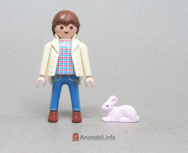 Rabbit Large 2 Laying Pink 3