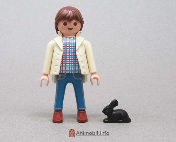 Rabbit Small Black Crouching