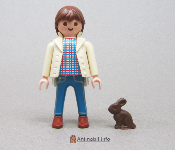 Rabbit Small Dark Brown Sitting