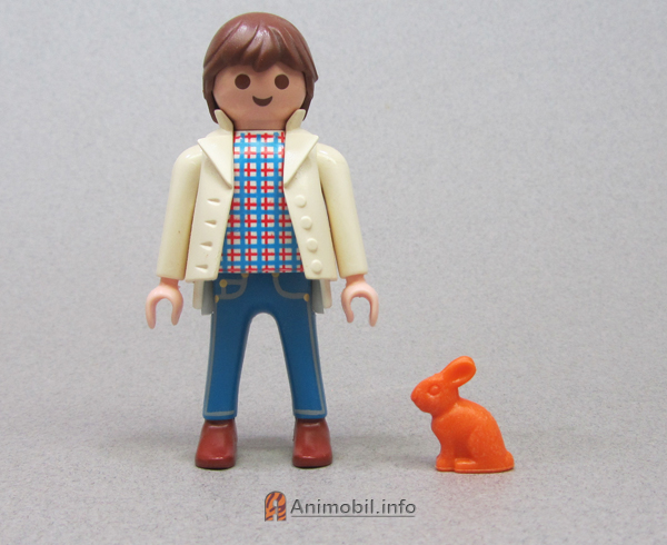 Rabbit Small Orange Sitting