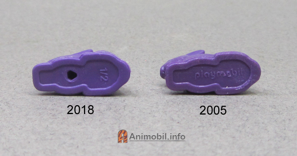 Rabbit Small Purple Crouching