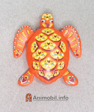 Sea Turtle 2 Orange