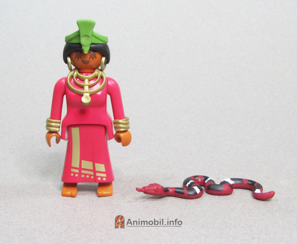 Snake Dark Red Striped