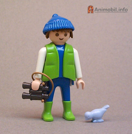 Songbird Light Blue Head Down