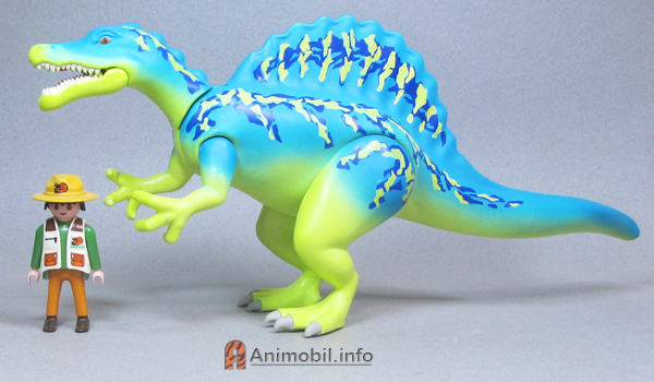 Spinosaurus Blue and Green