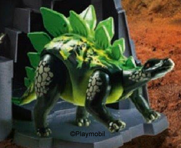 Stegosaurus Green