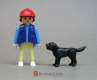 Dog Bearded Black