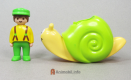 Junior Snail Tan and Green