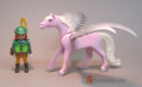 Pegasus Pink and Silver