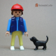 Puppy Standing Black